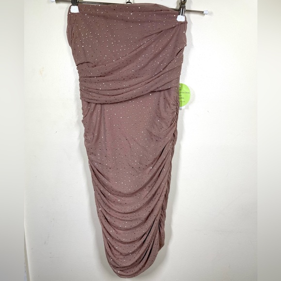 Desi Heatstone Corset Mini Party Dress - Picture 5 of 8